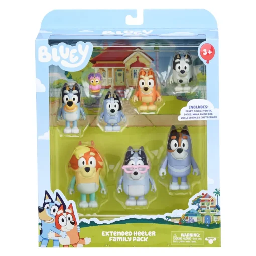 Bluey Set Fig. Familia X 8 S7