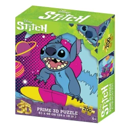 3D Rompecabezas Stitch Surf Espacio W1 X 200Pc