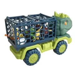 Dino State: Camión De Dinosaurios X6 Figuras Con Accesorios