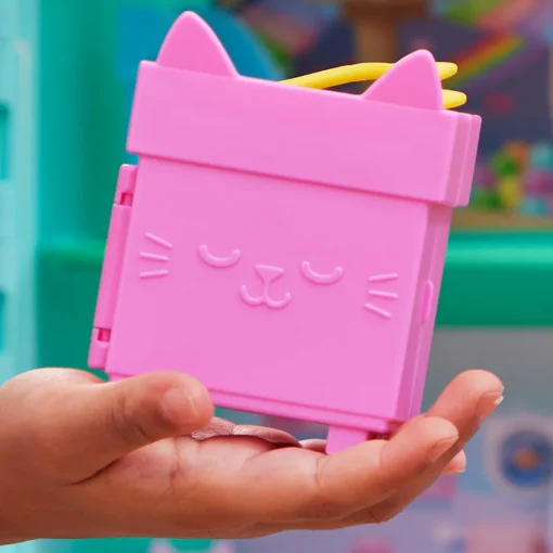 Gabby'S Dollhouse Mini Set De Juego C/Clip Baby Box Cat