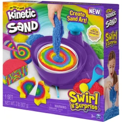 Kinetic Sand Set Creaciones Gira Y Sorprende