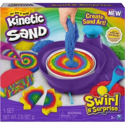 Kinetic Sand Set Creaciones Gira Y Sorprende