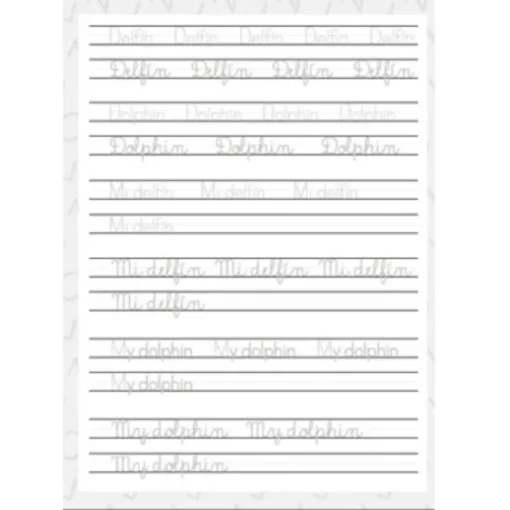 Libro De Colorear - Jugando A Escribir Abecedario