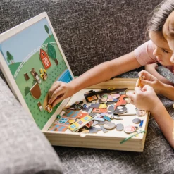 Melissa & Doug Juego Magnético Crea Escenas