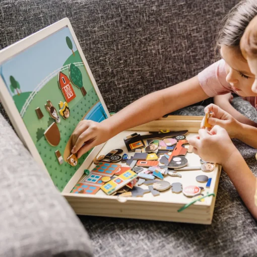 Melissa & Doug Juego Magnético Crea Escenas