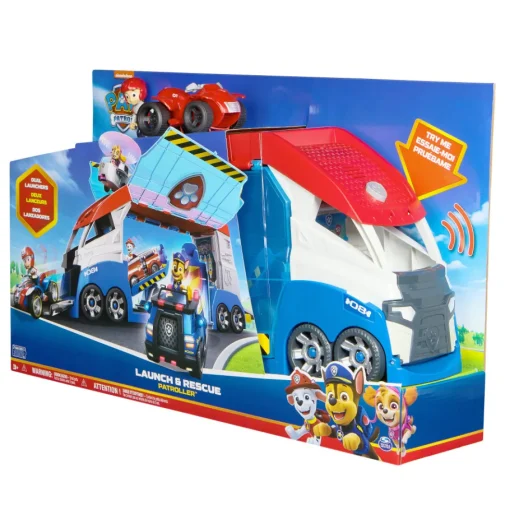 Paw Patrol Core Veh. Patrulla Lanza & Rescata