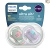 Phillips Avent Chupo Ultra Air 6-18 M Niña Deco SCF085/18