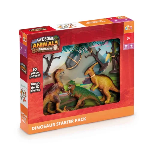 Set Incial Figuras X10 - Awesome Animals