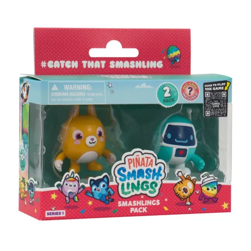 Smashlings Fig. X 2 Caja Bunkins Y Beep Boop