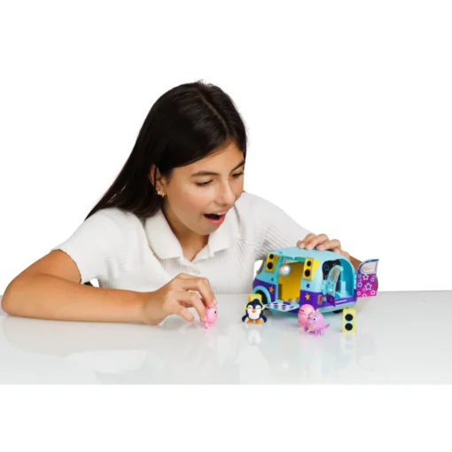 Smashlings Set De Juego Bus Fiesta