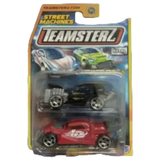Tz S/M Die Cast Vehículo X 2 Rojo Y Negro